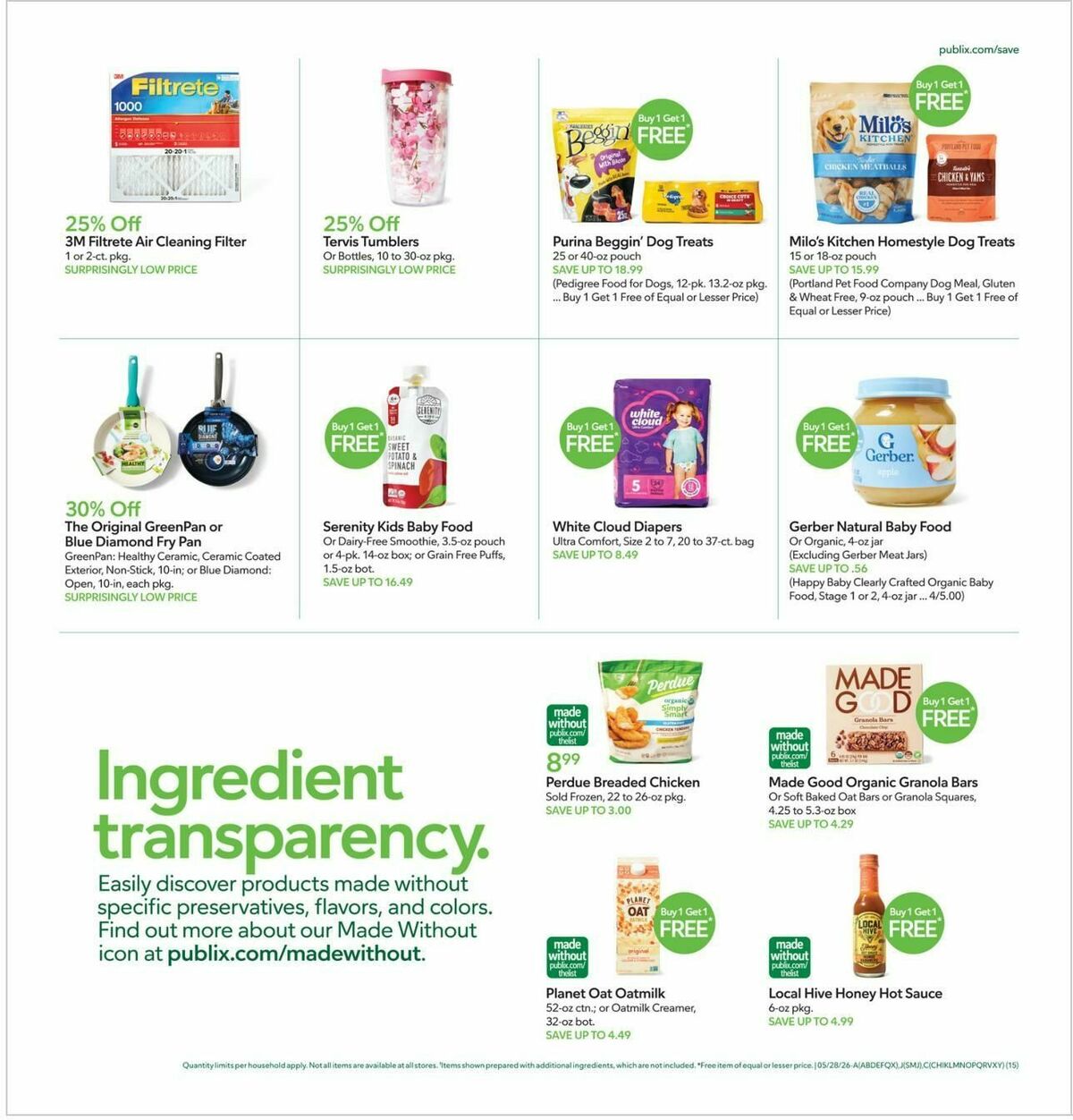 Publix Weekly Ad from May 27