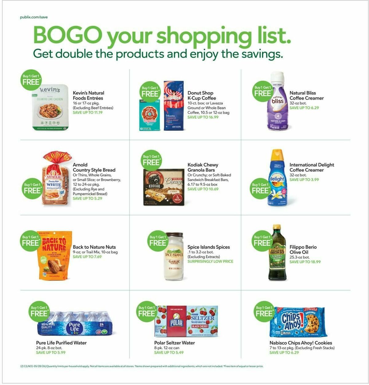 Publix Weekly Ad from May 27