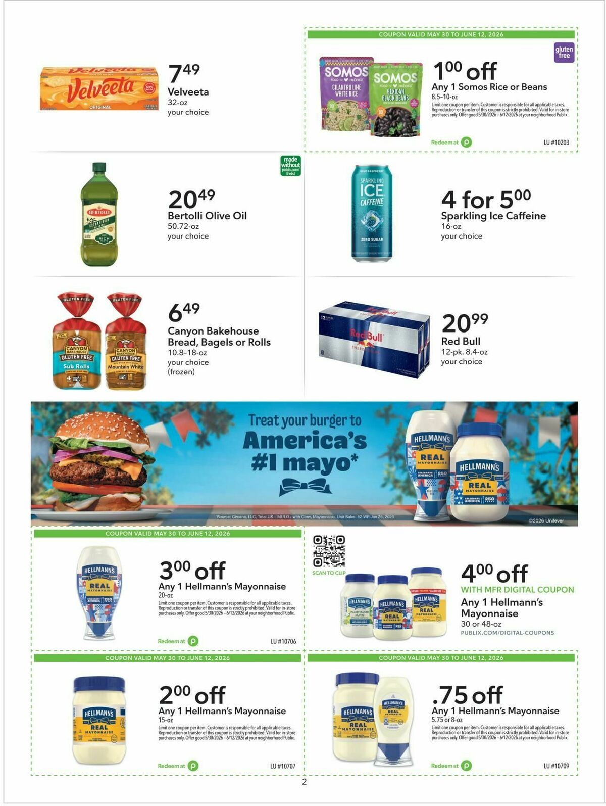 Publix Extra Savings Weekly Ad from May 30