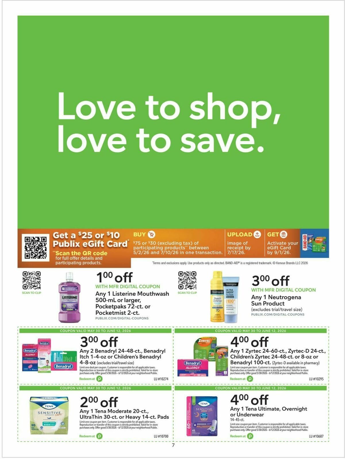 Publix Extra Savings Weekly Ad from May 30