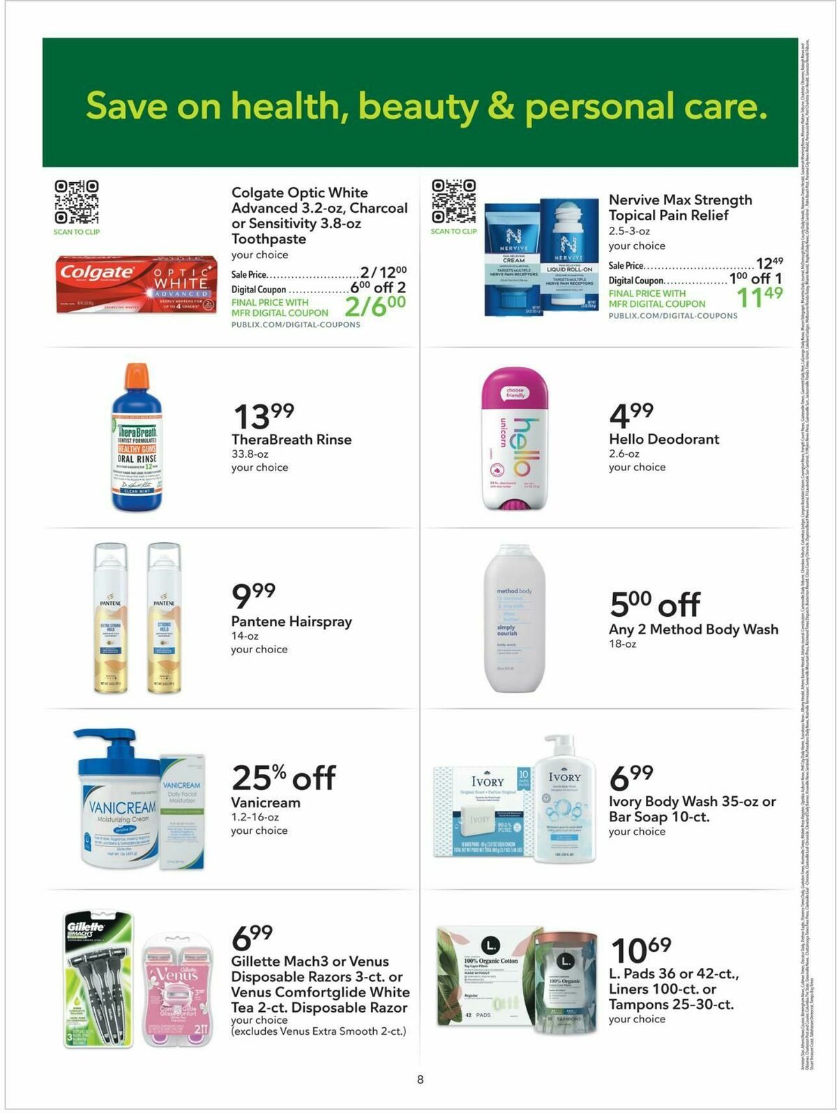Publix Extra Savings Weekly Ad from May 30