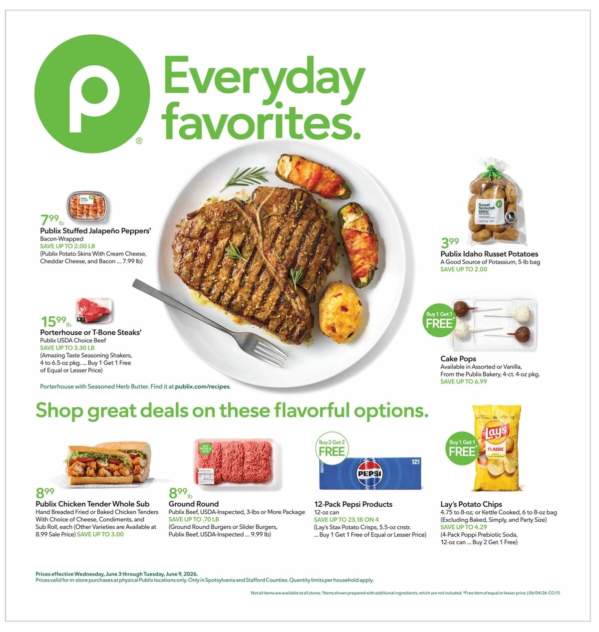 Publix Weekly Ad from June 3