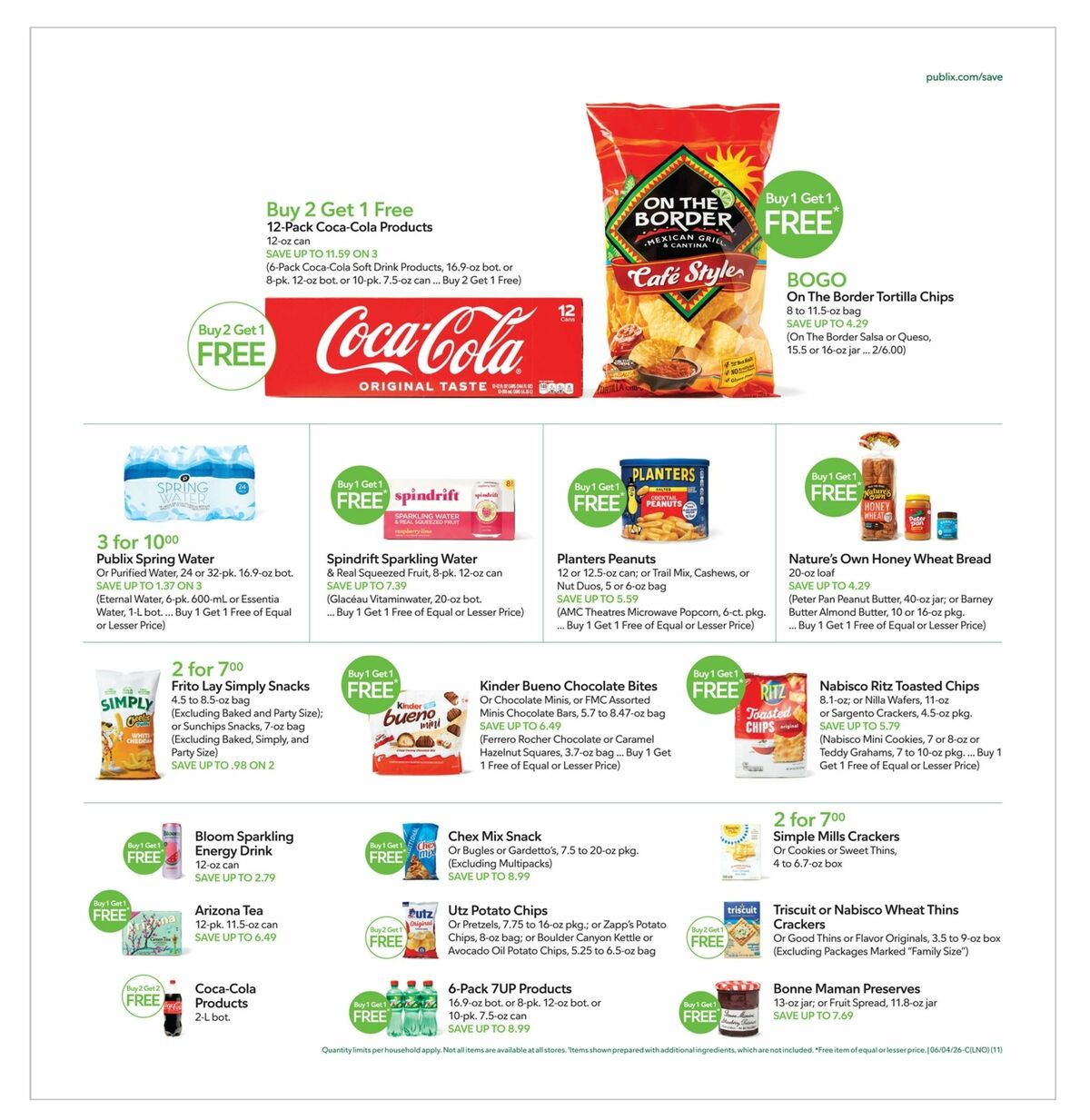 Publix Weekly Ad from June 3