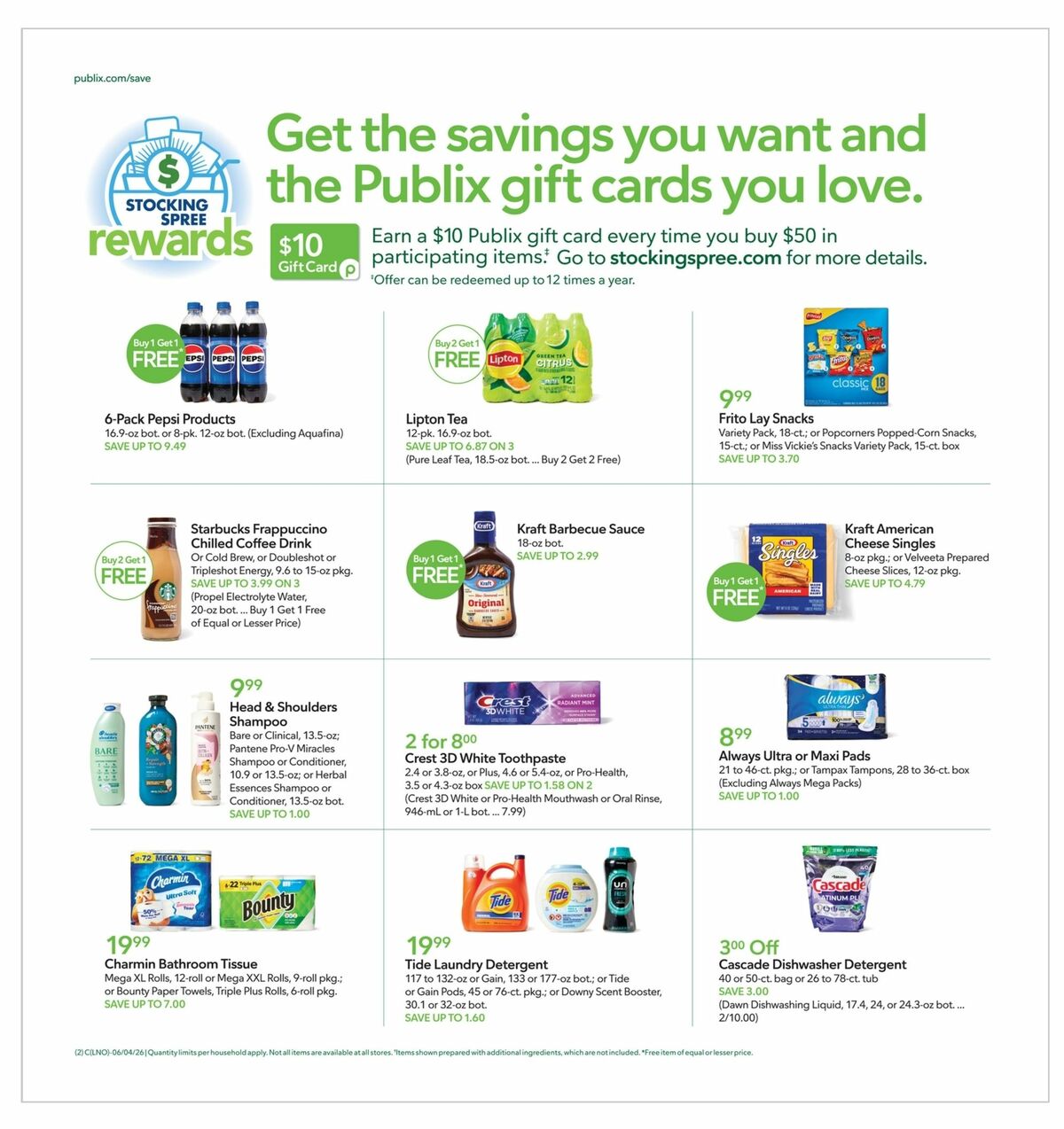 Publix Weekly Ad from June 3