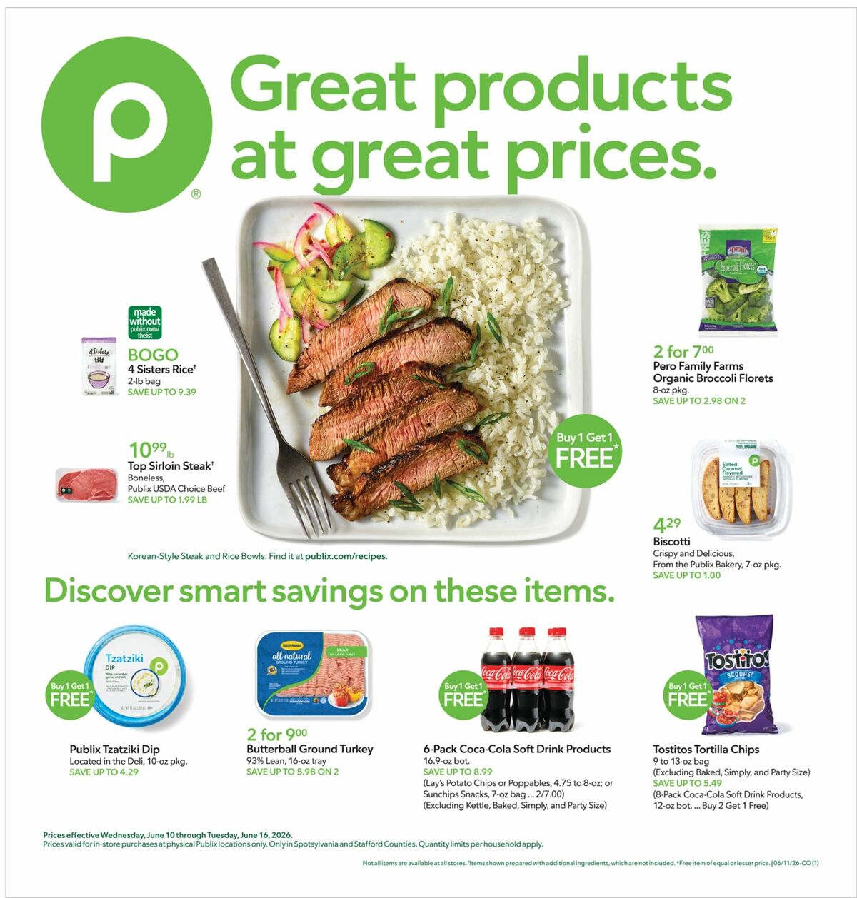 Publix Weekly Ad from June 10