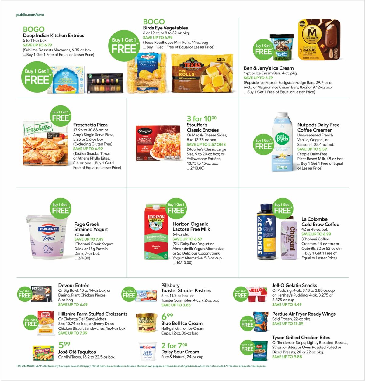 Publix Weekly Ad from June 10