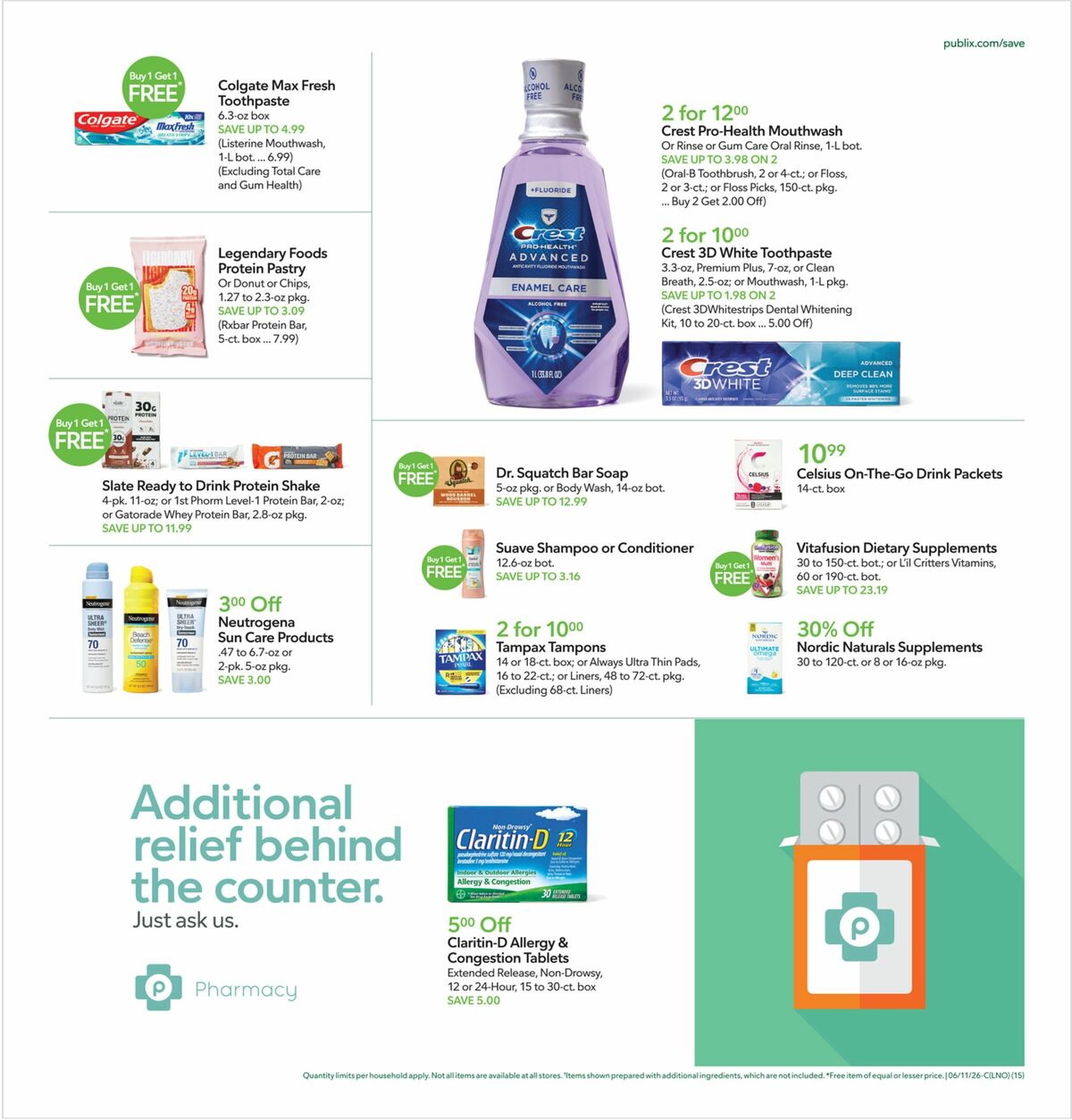 Publix Weekly Ad from June 10