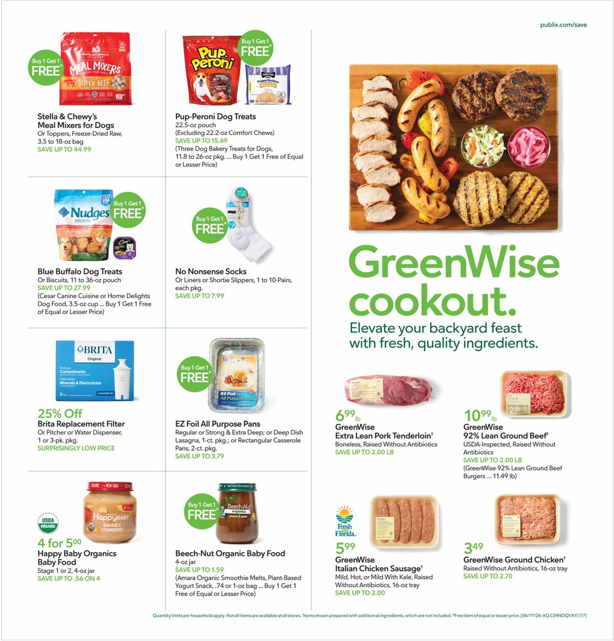 Publix Weekly Ad from June 10
