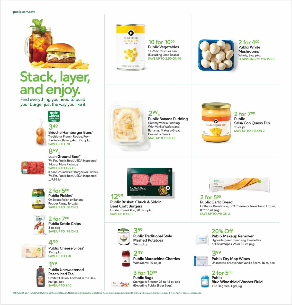 Publix Weekly Ad from June 10