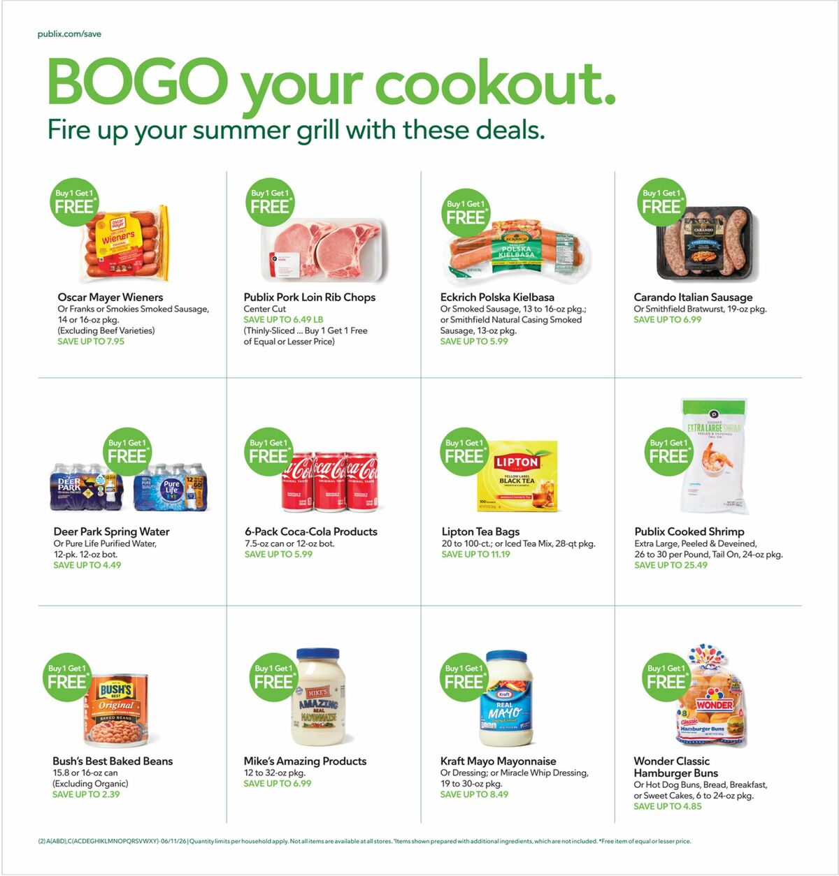Publix Weekly Ad from June 10