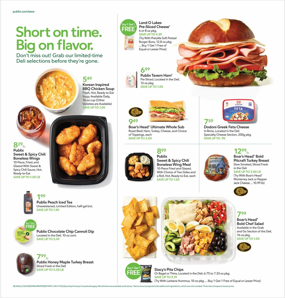 Publix Weekly Ad from June 10