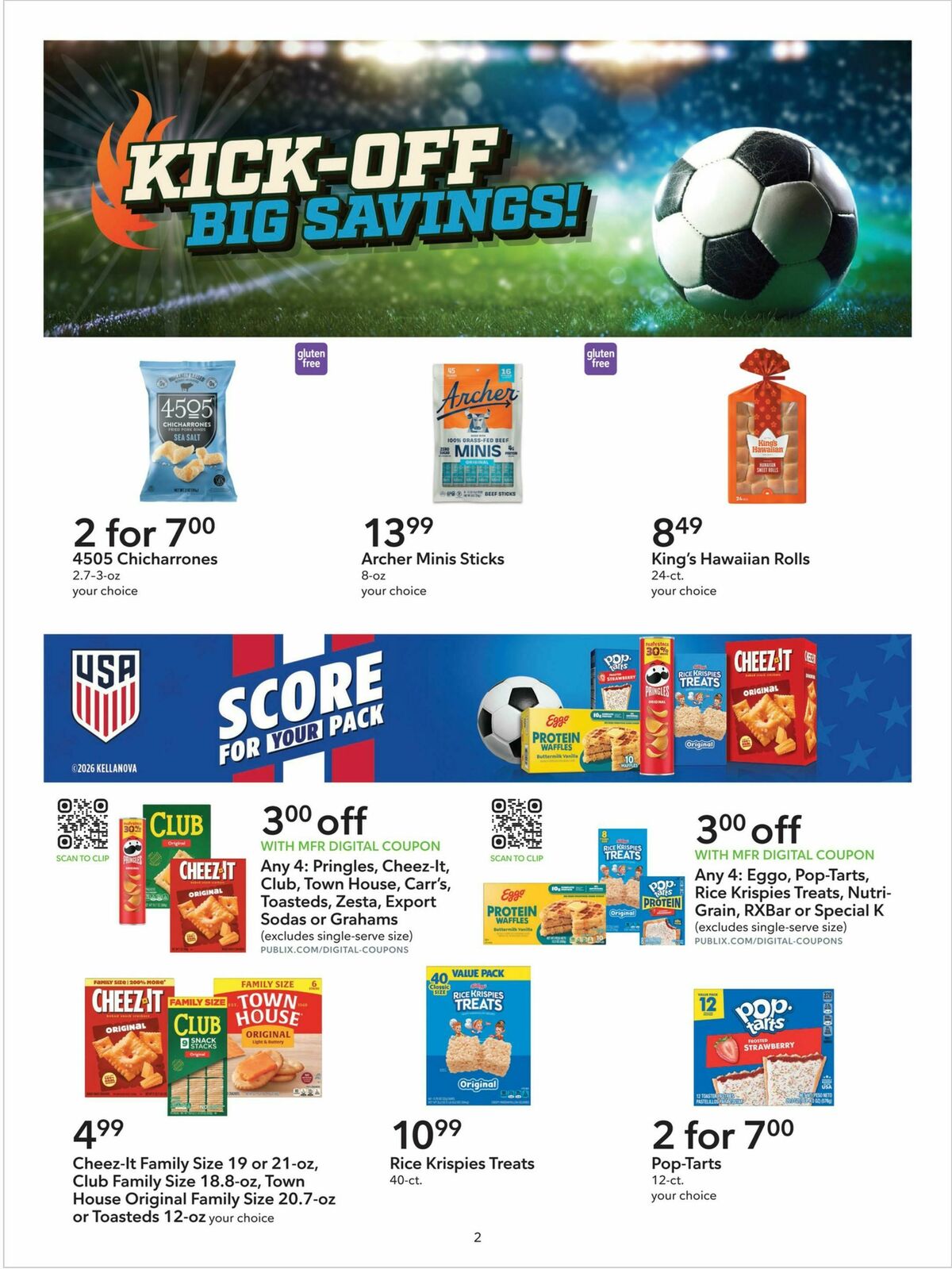 Publix Extra Savings Weekly Ad from June 13