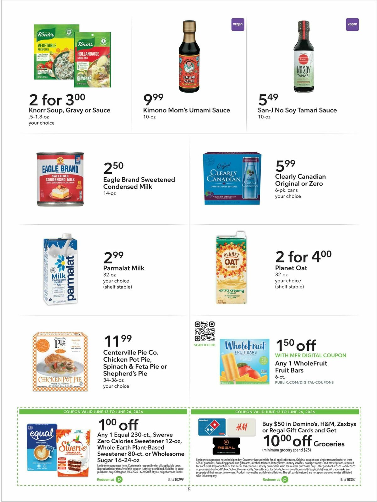 Publix Extra Savings Weekly Ad from June 13