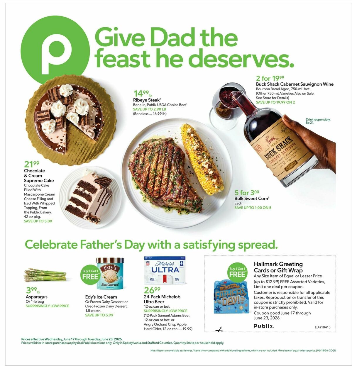 Publix Weekly Ad from June 17