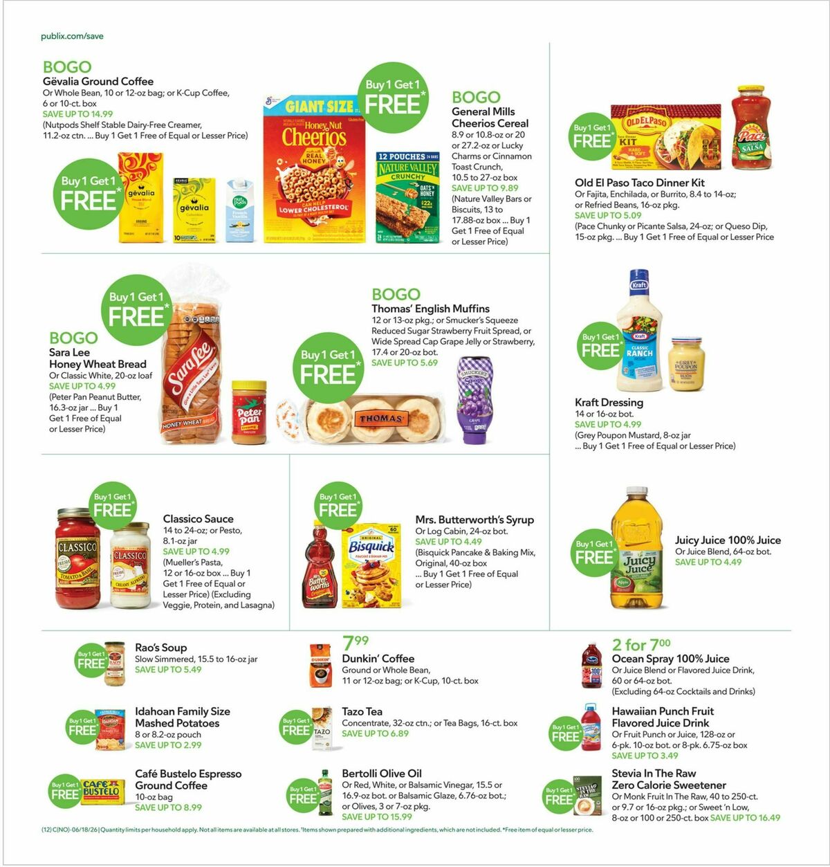 Publix Weekly Ad from June 17