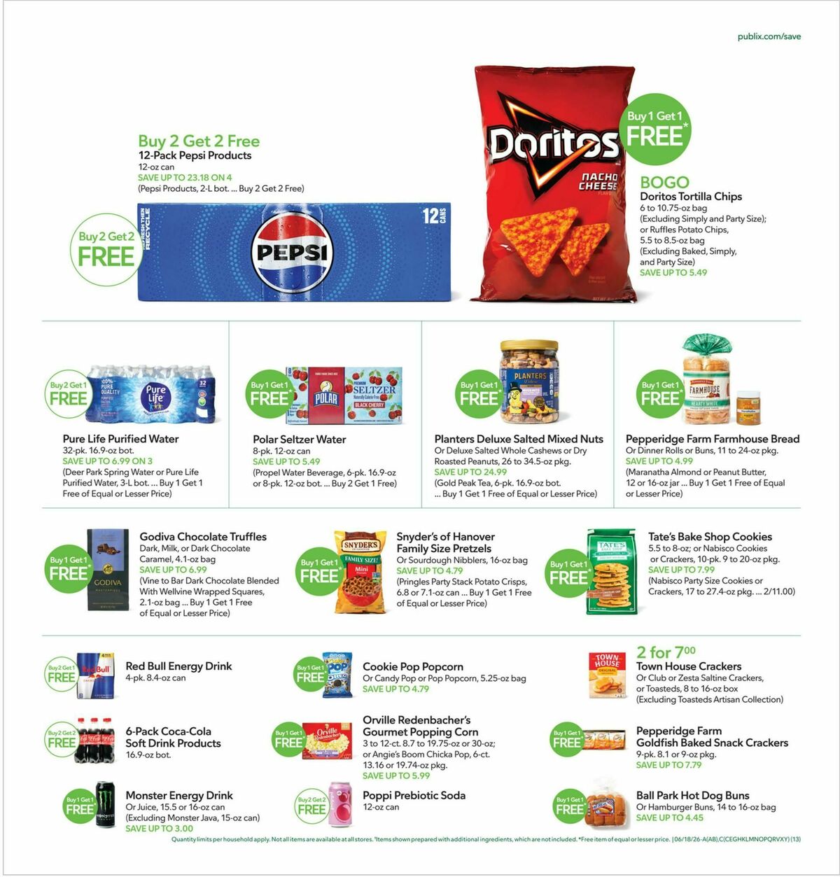 Publix Weekly Ad from June 17