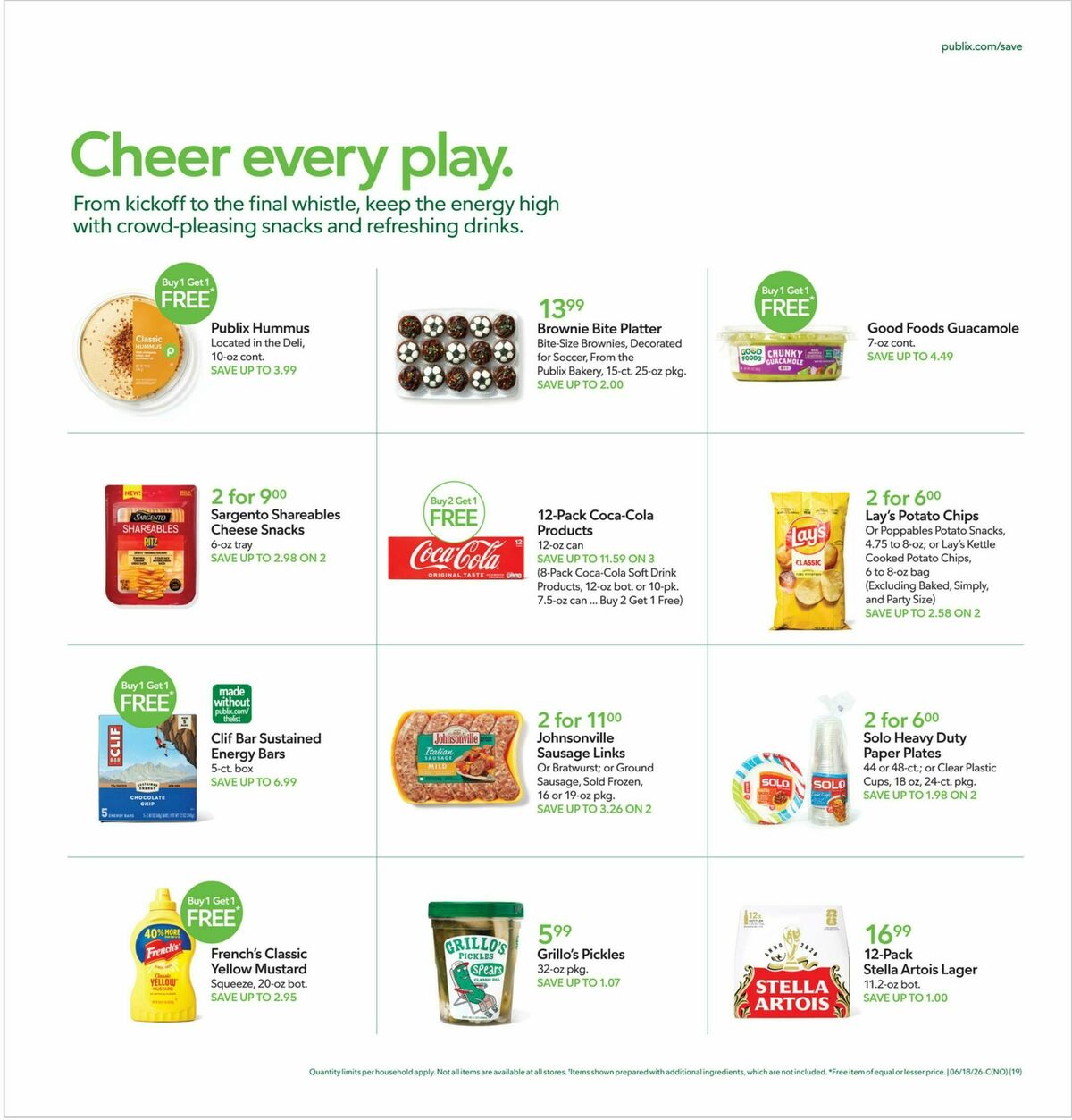 Publix Weekly Ad from June 17
