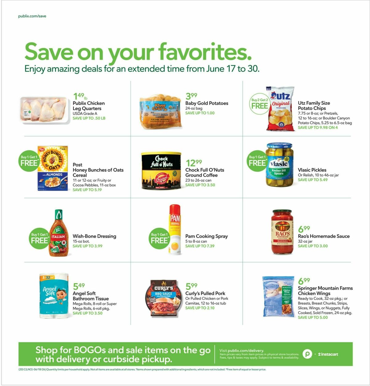 Publix Weekly Ad from June 17