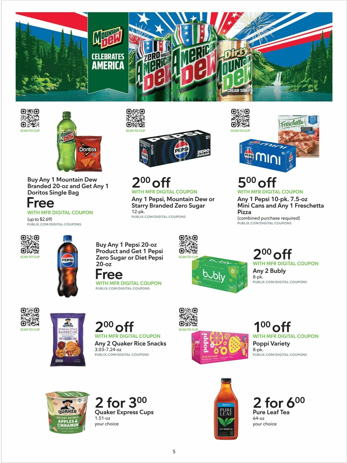Publix Extra Savings Weekly Ad from June 27