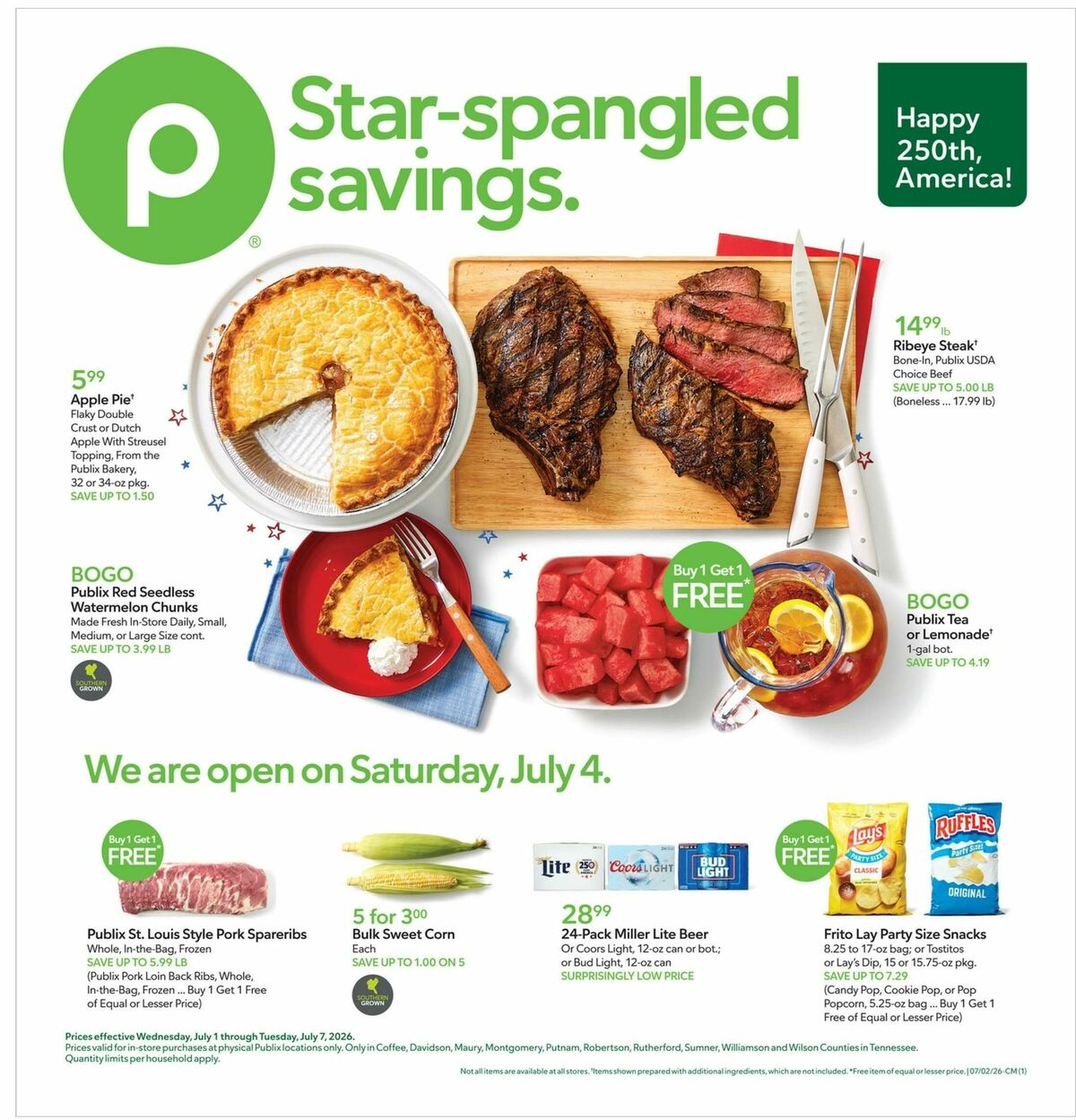 Publix Weekly Ad from July 1