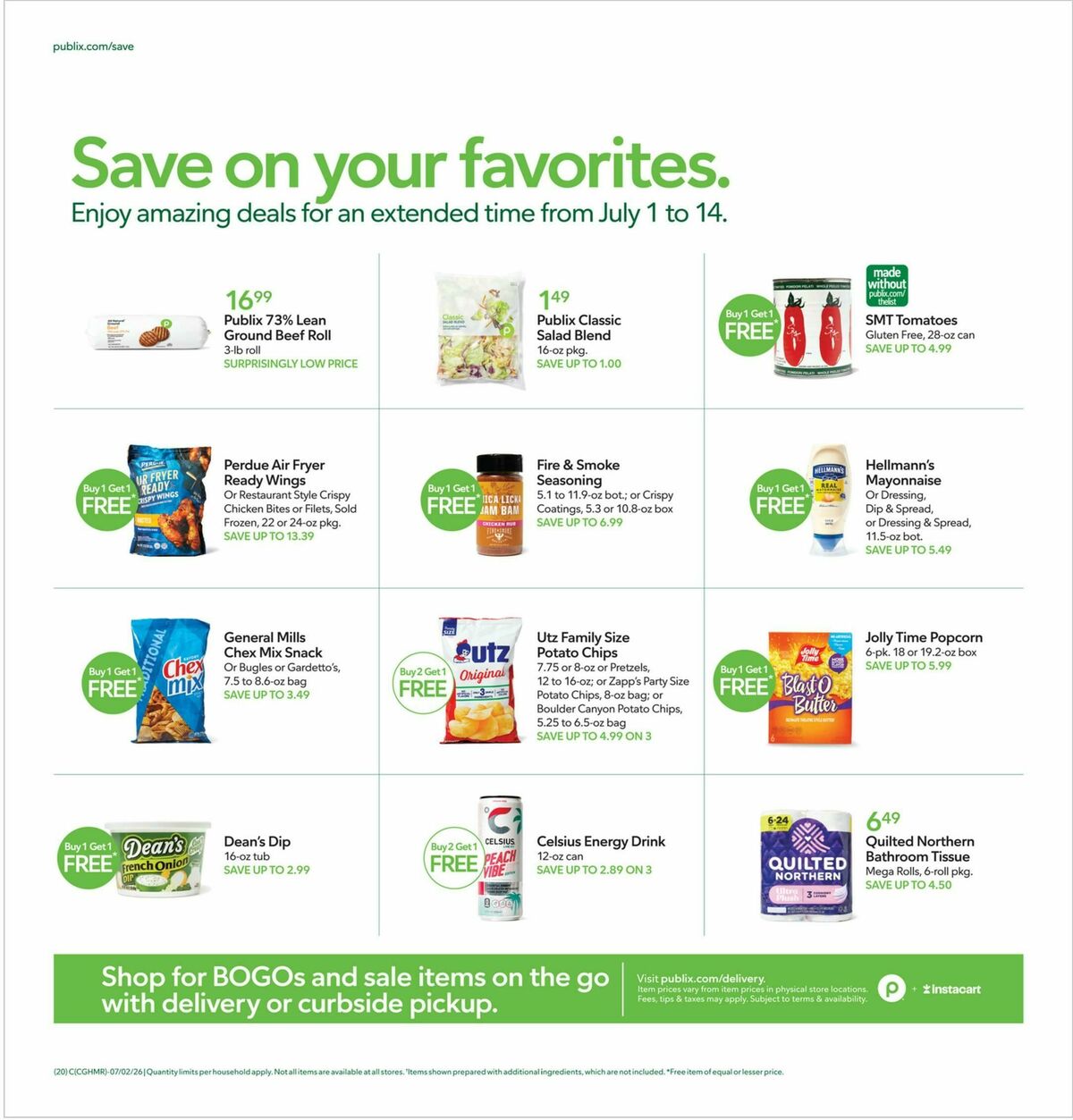 Publix Weekly Ad from July 1