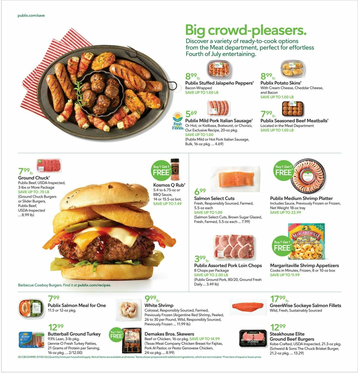 Publix Weekly Ad from July 1
