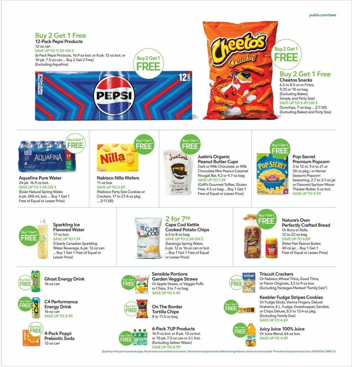 Publix Weekly Ad from July 8