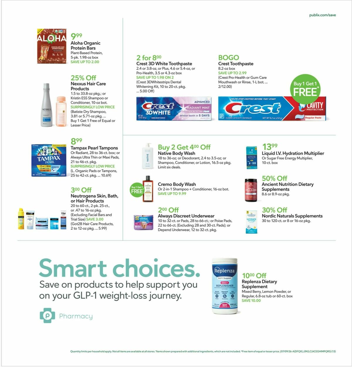 Publix Weekly Ad from July 8