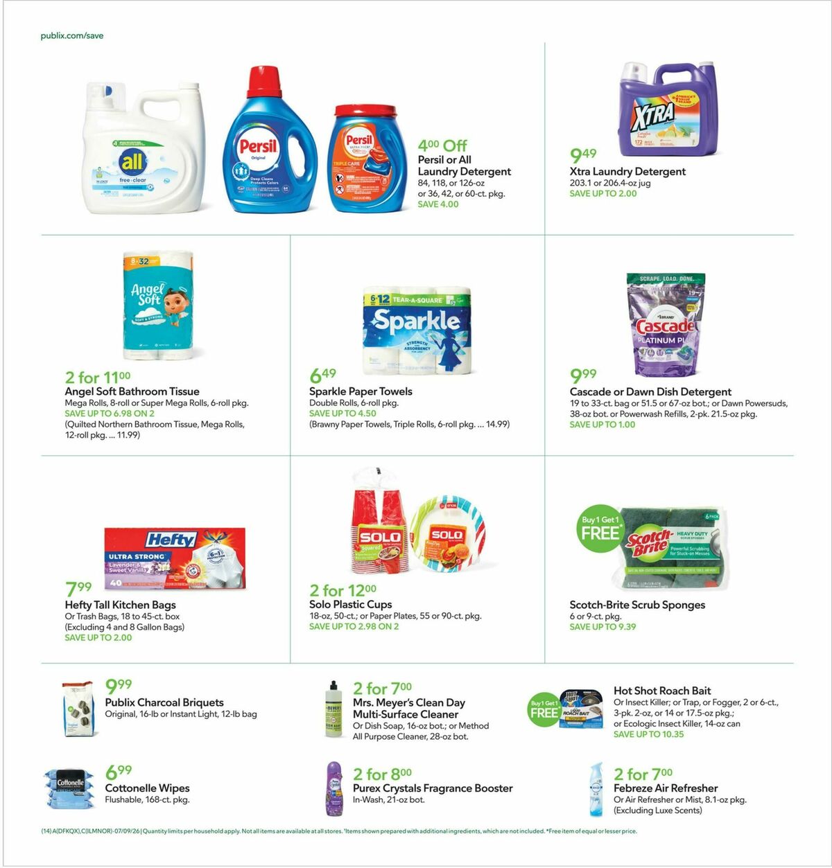 Publix Weekly Ad from July 8