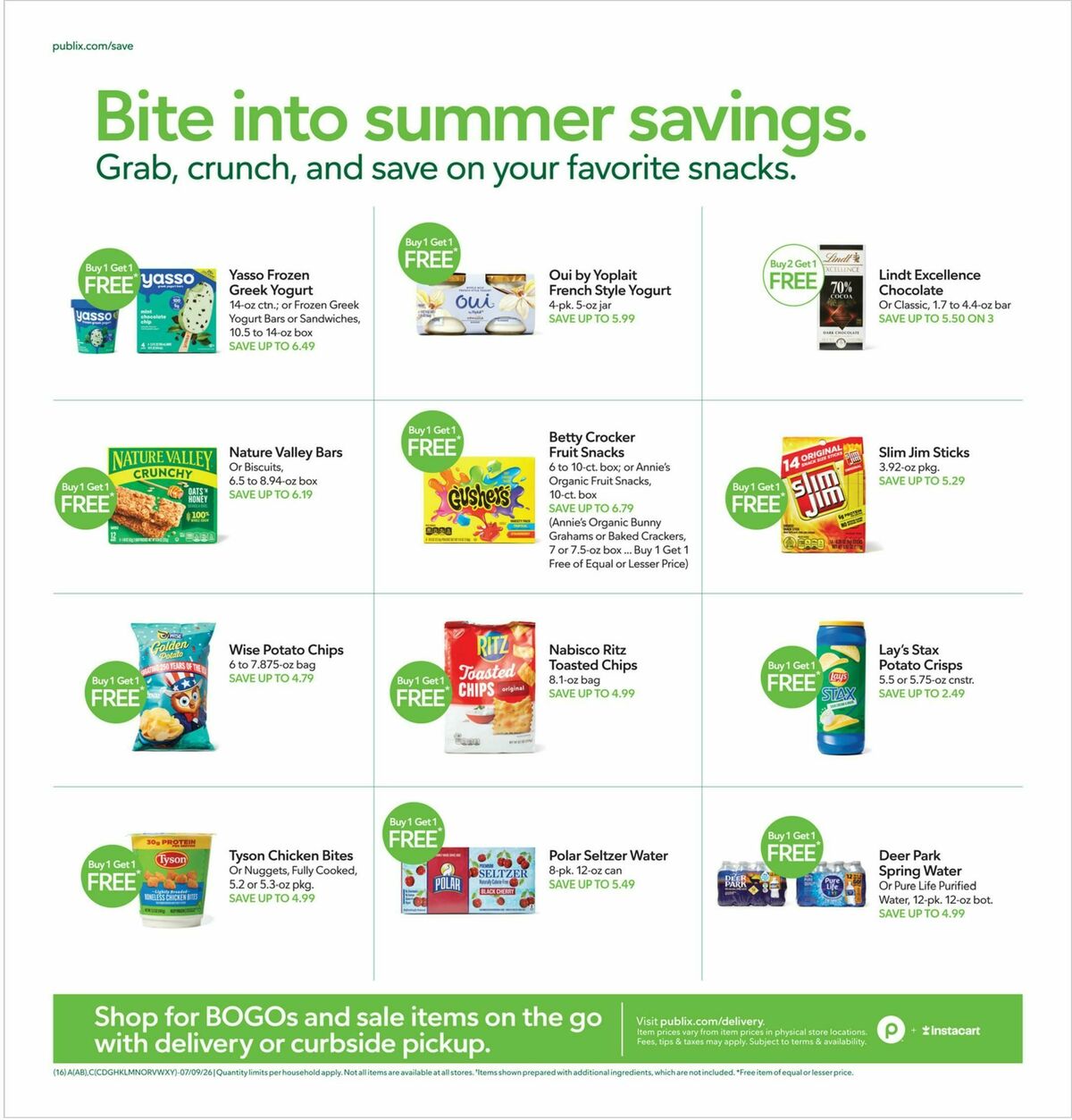 Publix Weekly Ad from July 8