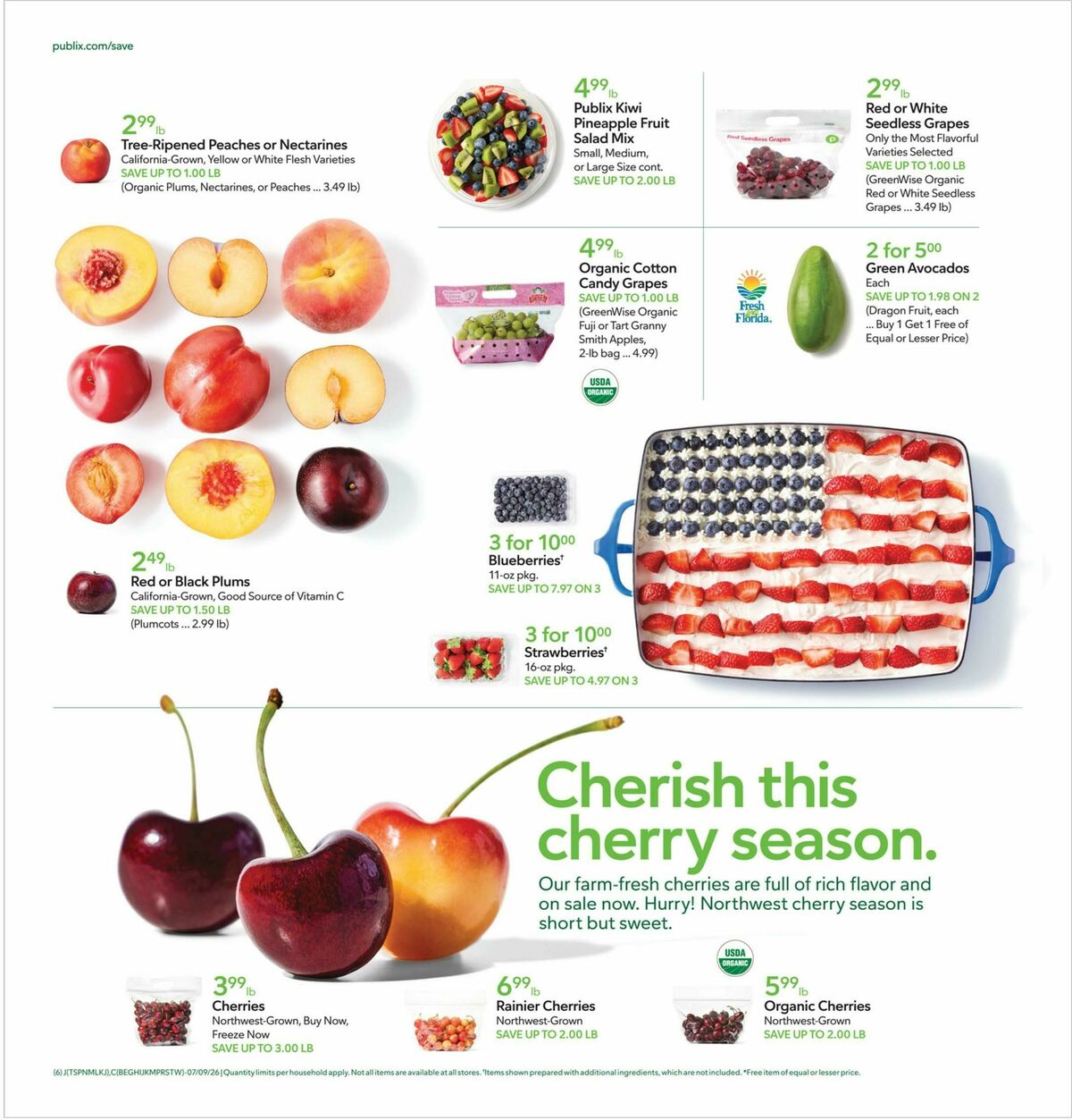 Publix Weekly Ad from July 8