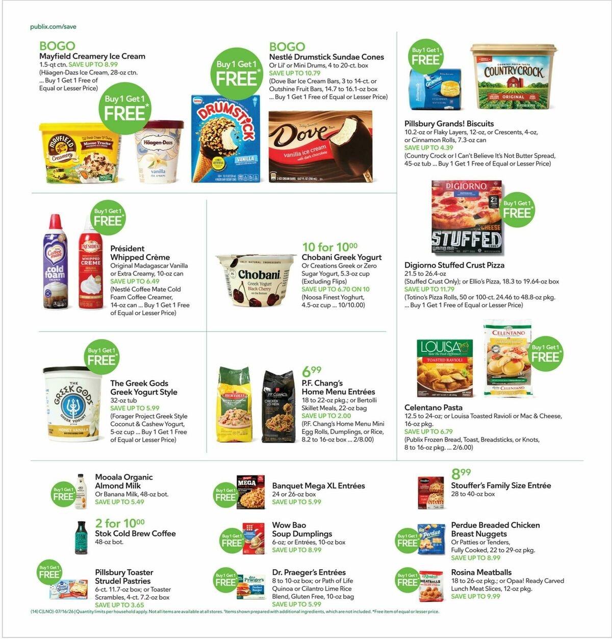 Publix Weekly Ad from July 15