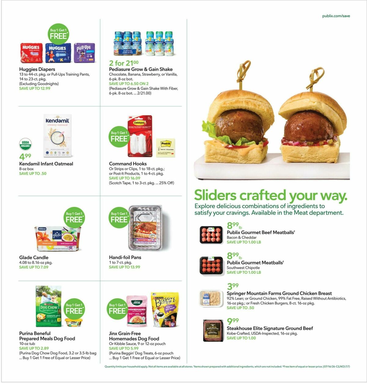 Publix Weekly Ad from July 15