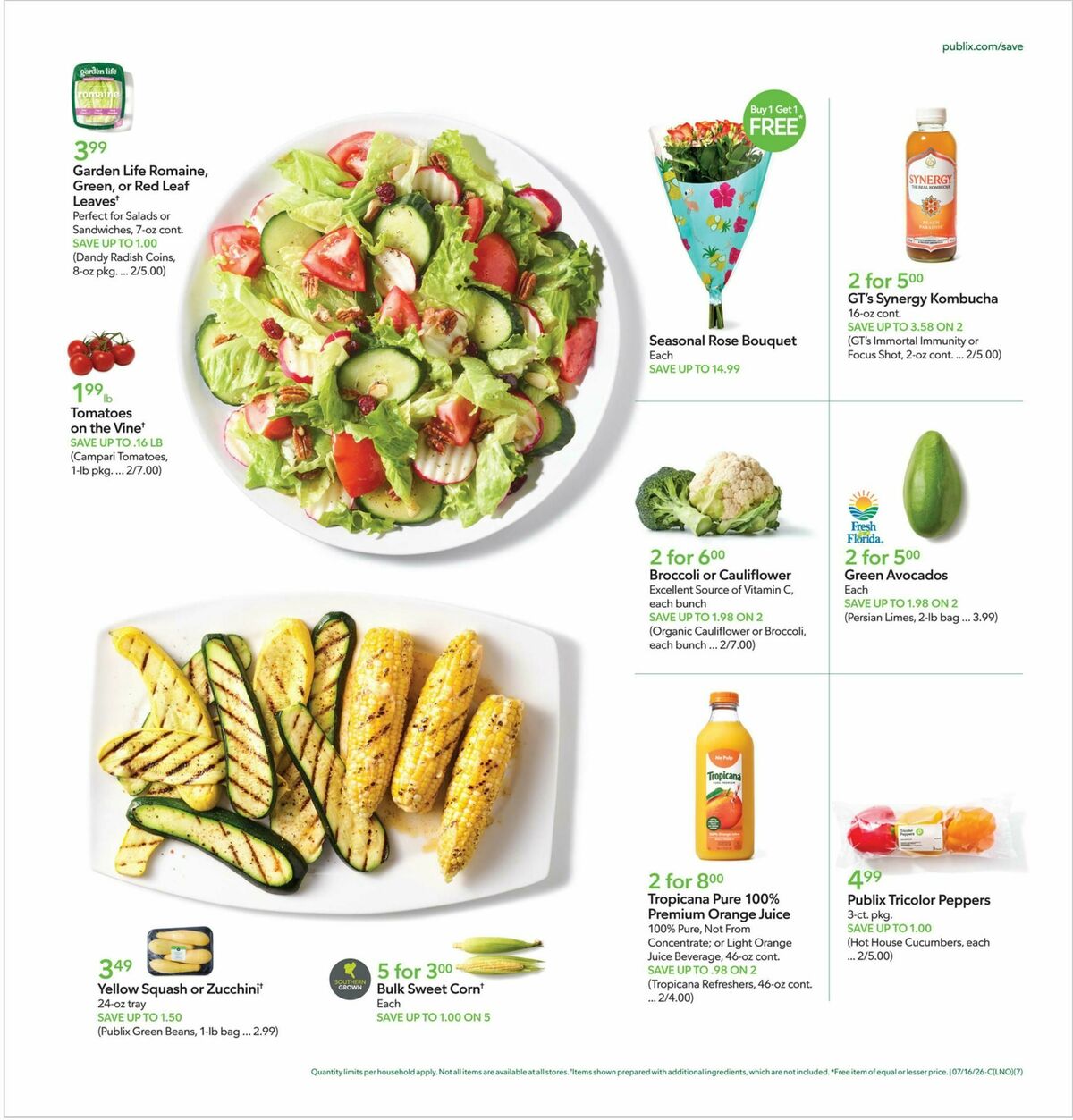 Publix Weekly Ad from July 15