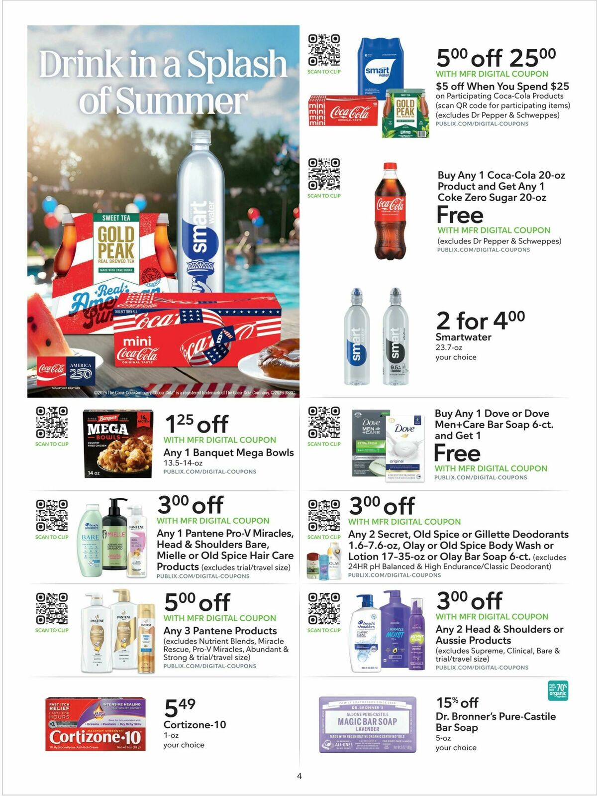 Publix Extra Savings Weekly Ad from July 15