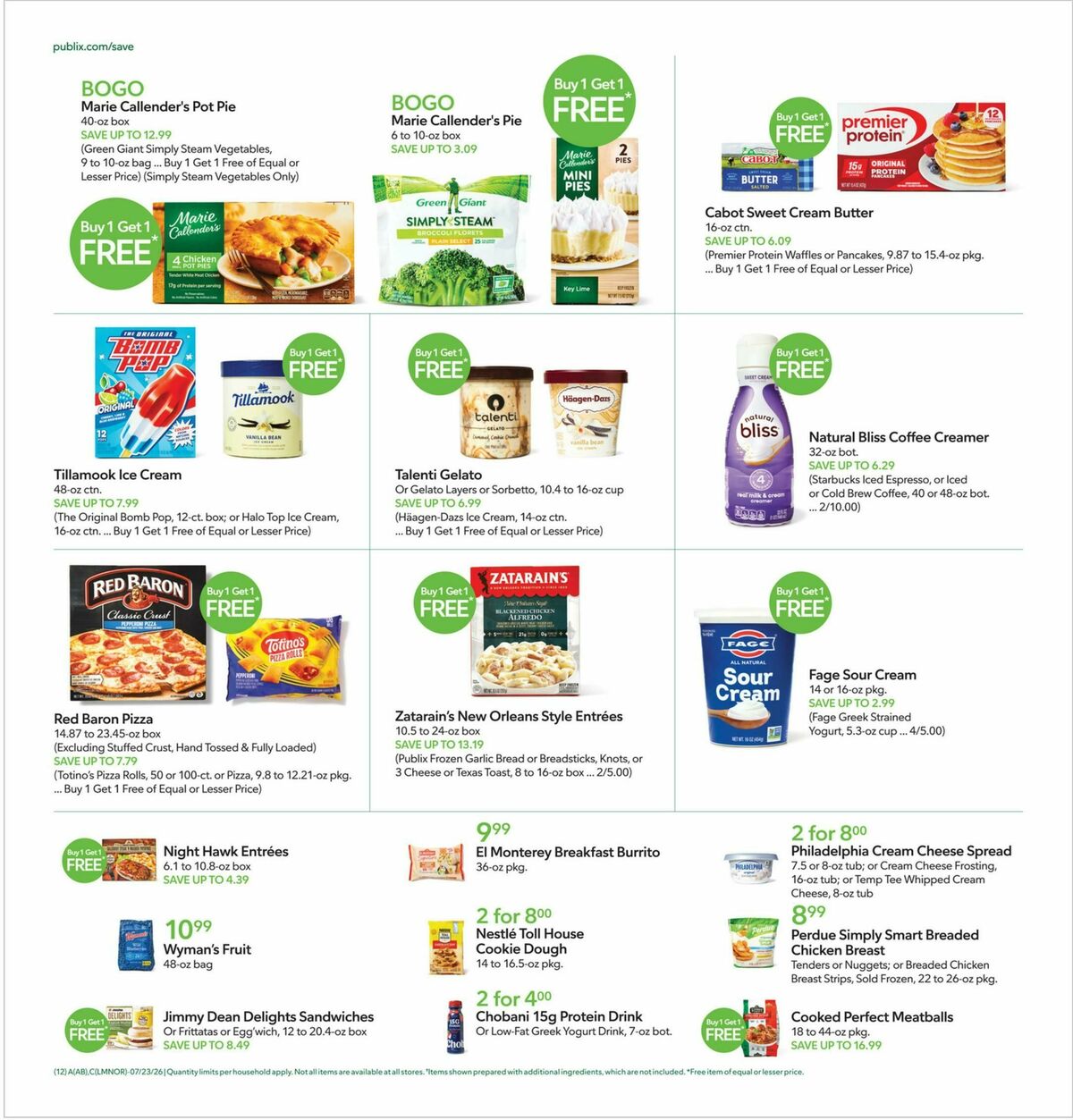 Publix Weekly Ad from July 22