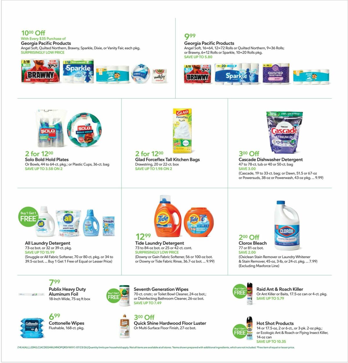 Publix Weekly Ad from July 22