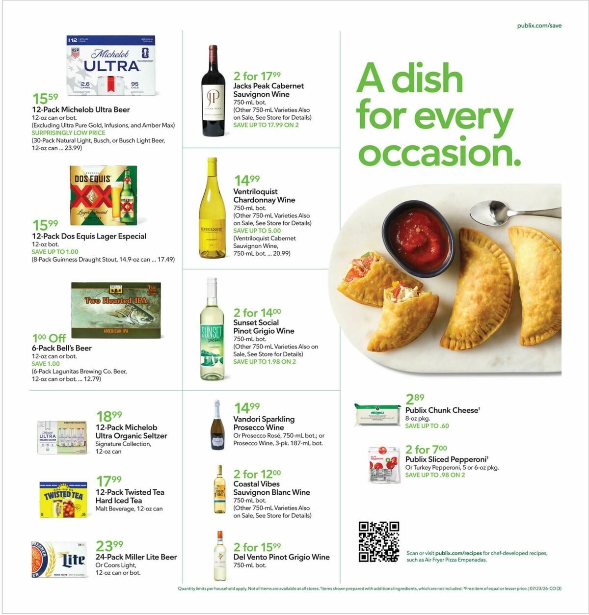 Publix Weekly Ad from July 22