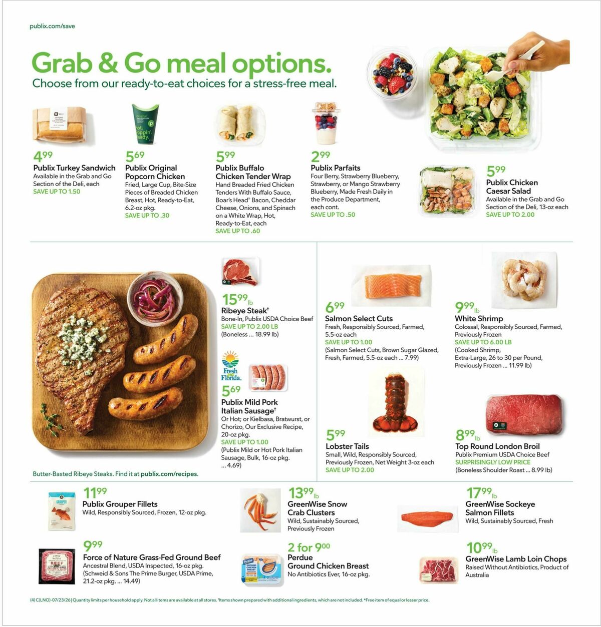 Publix Weekly Ad from July 22