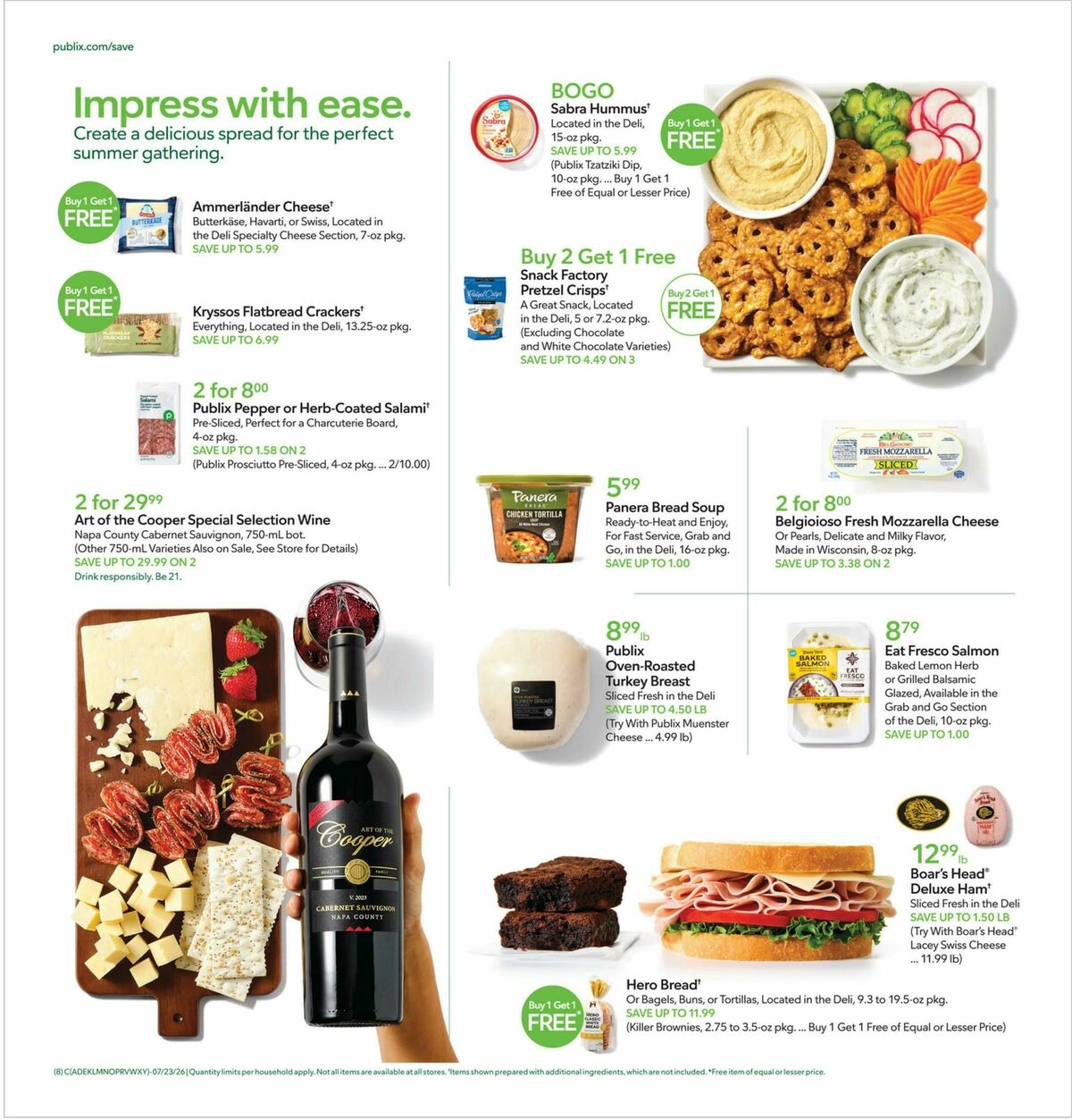 Publix Weekly Ad from July 22