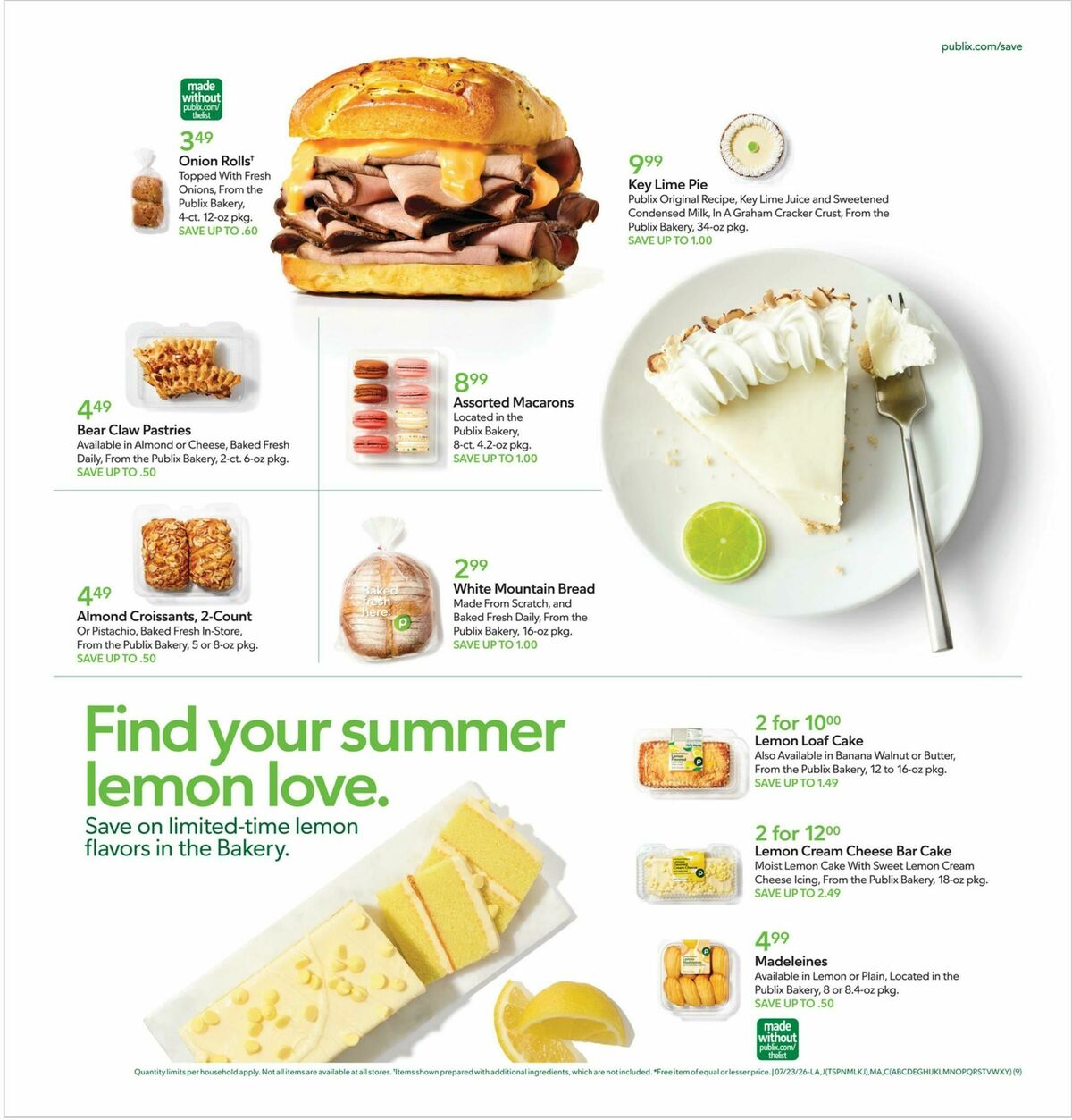 Publix Weekly Ad from July 22