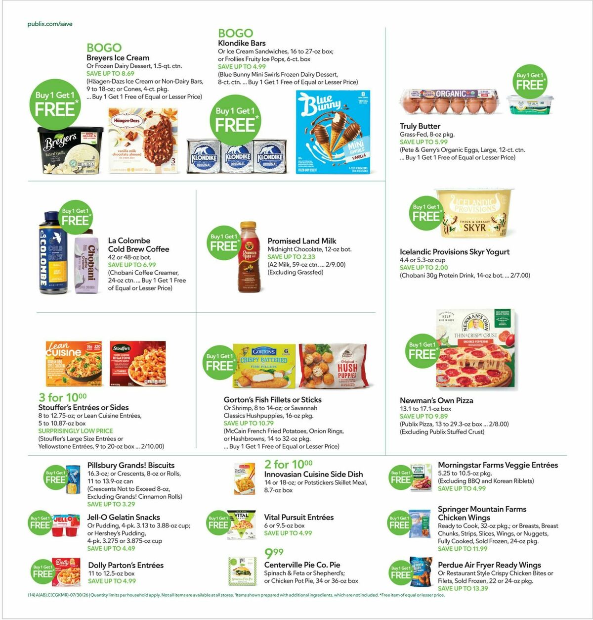 Publix Weekly Ad from July 29