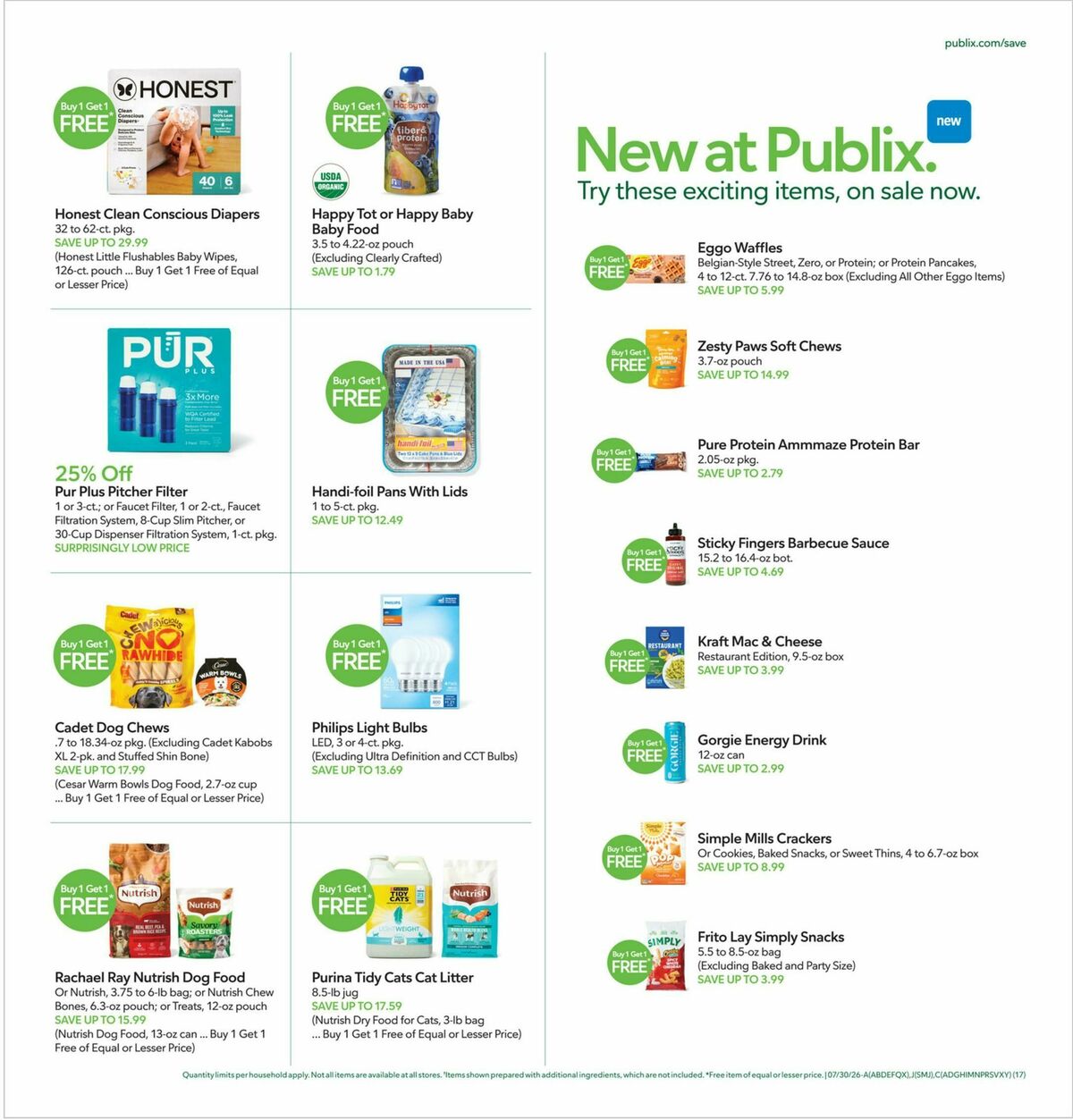 Publix Weekly Ad from July 29