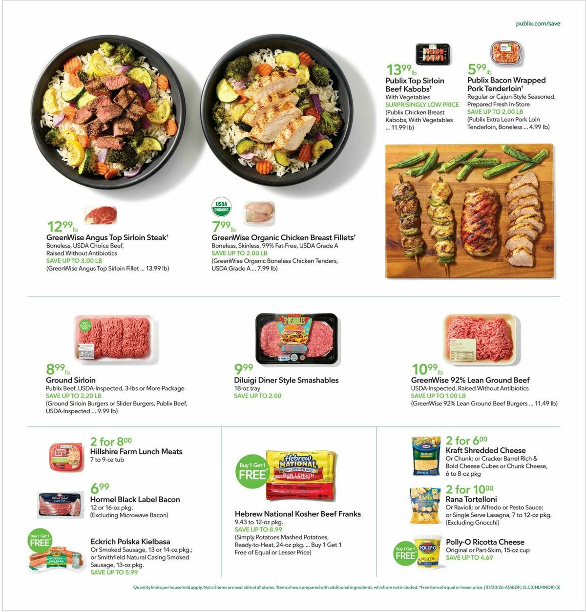 Publix Weekly Ad from July 29