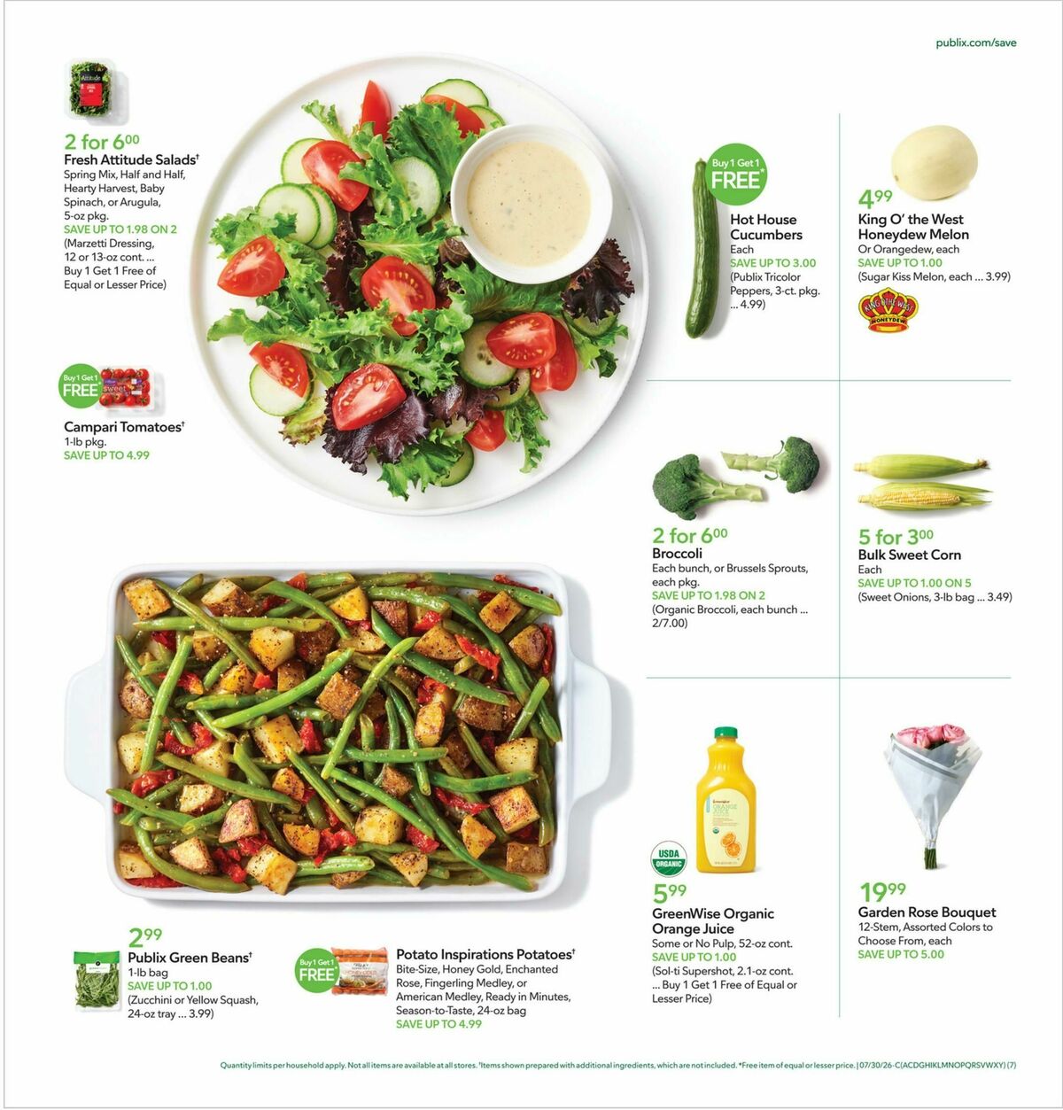 Publix Weekly Ad from July 29