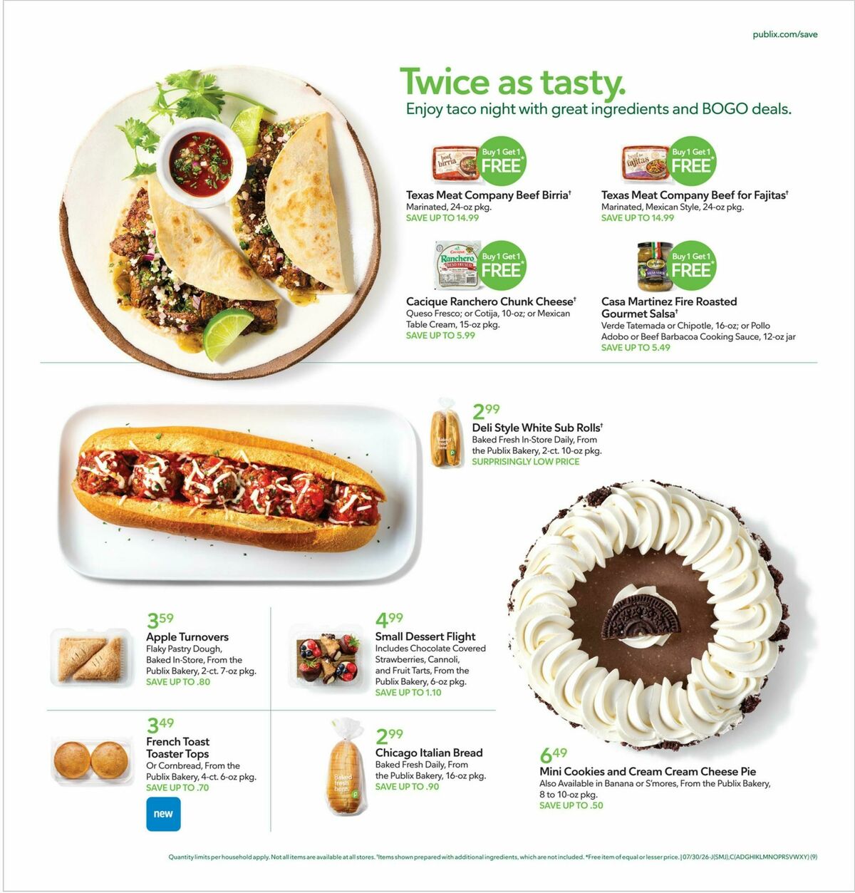 Publix Weekly Ad from July 29