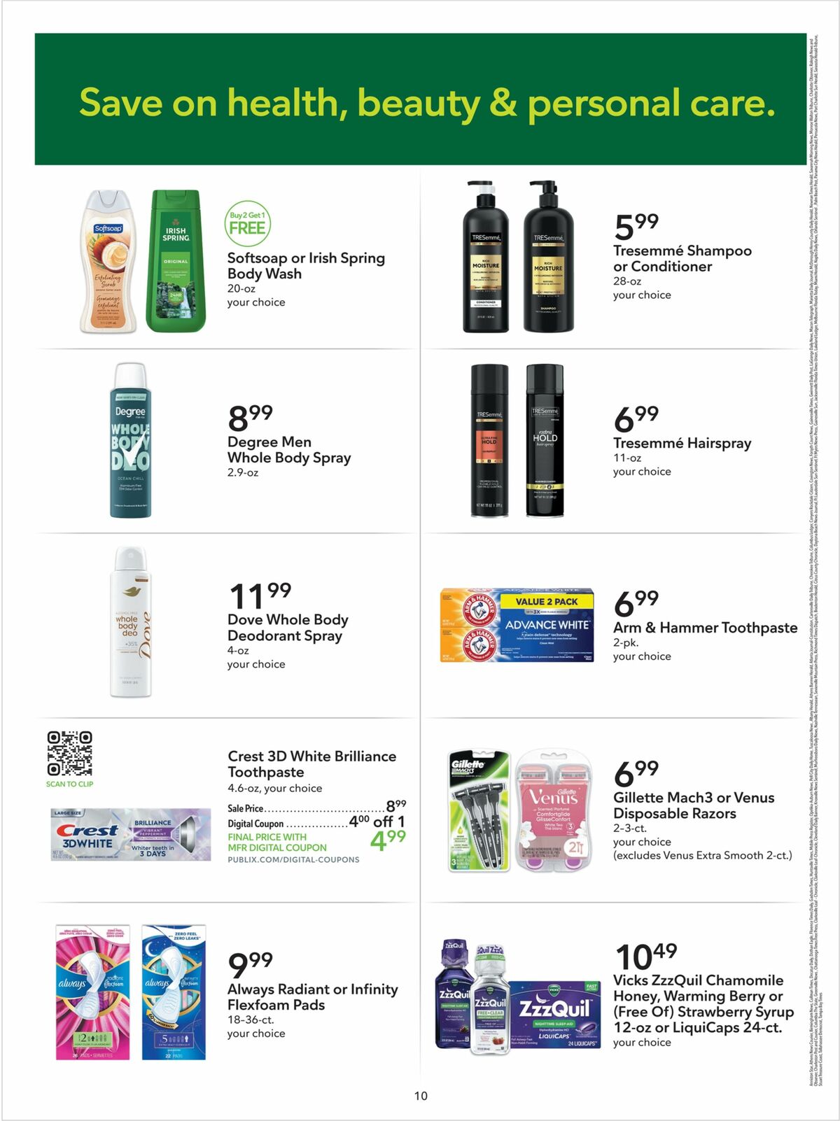 Publix Extra Savings Weekly Ad from July 29