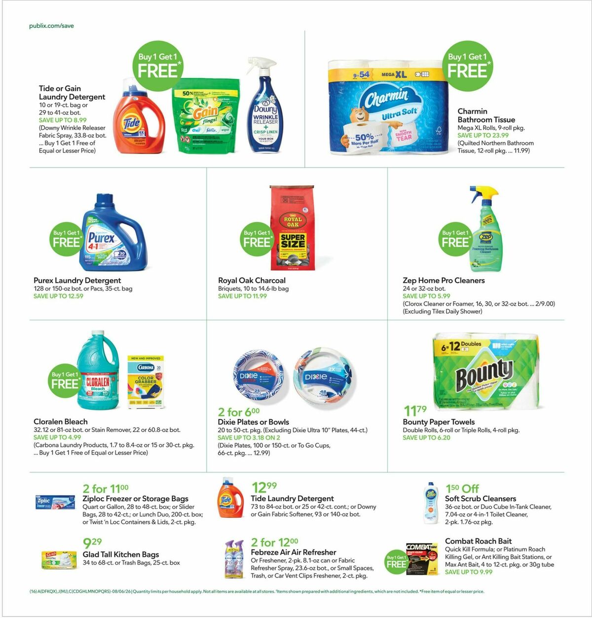 Publix Weekly Ad from August 5