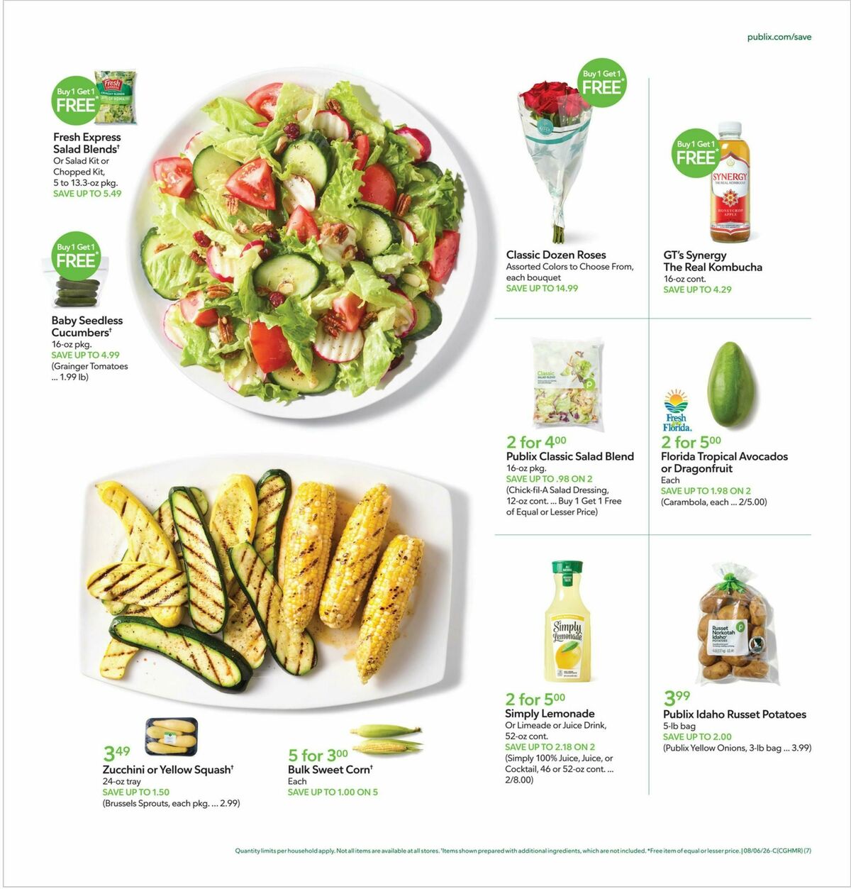 Publix Weekly Ad from August 5