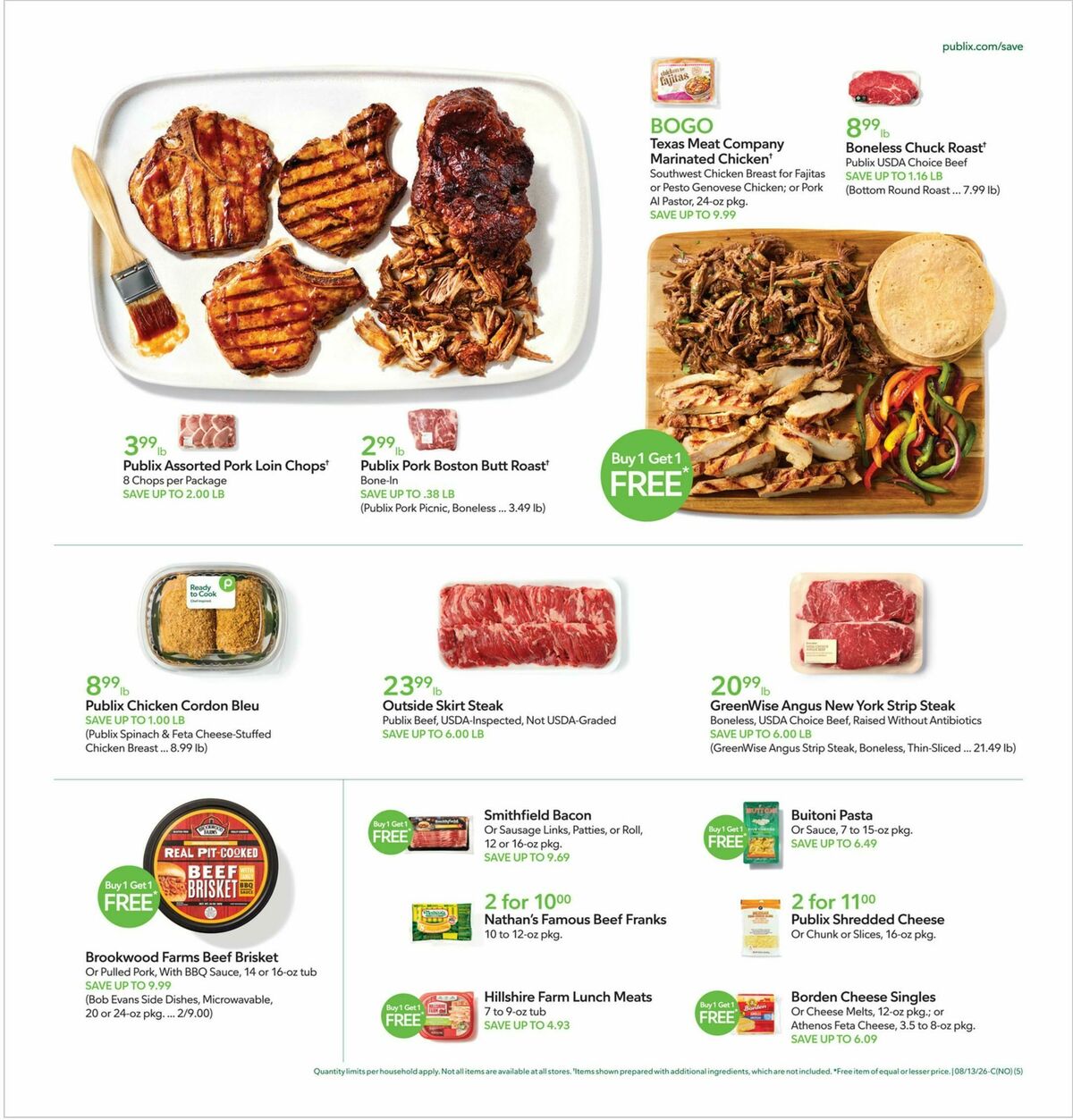 Publix Weekly Ad from August 12